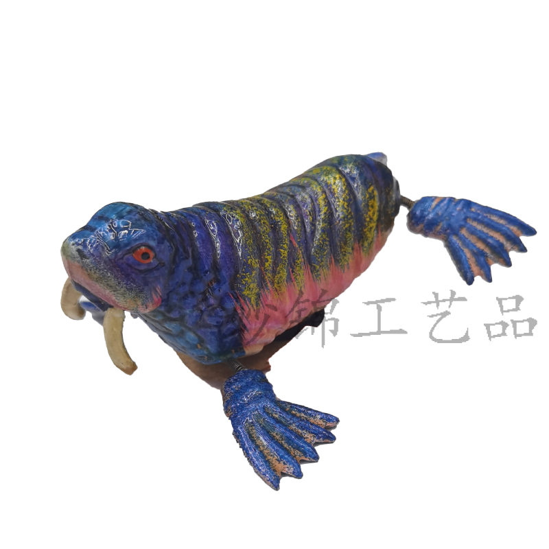 3D Three-Dimensional Color Plastic Sea Lion Refrigerator Sticker Creative Home Background Decoration Arts And Crafts Ornaments details Picture