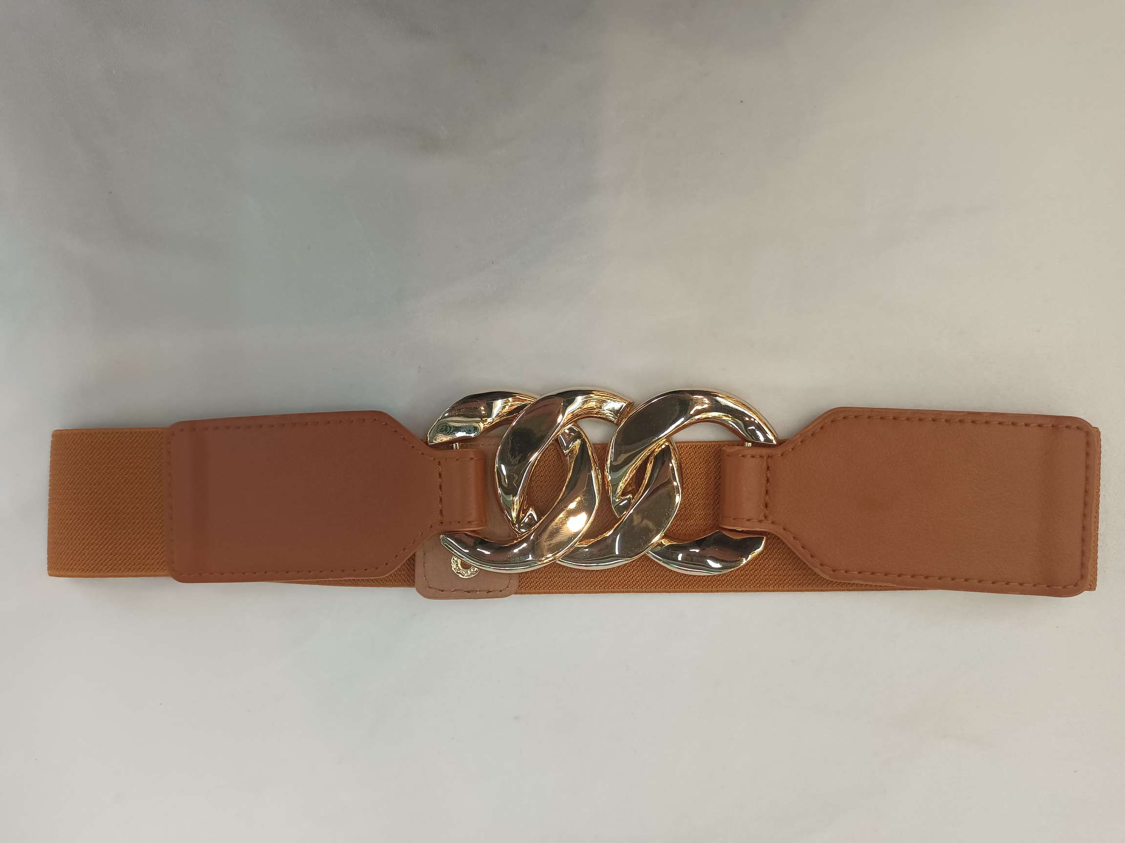 Fashion Trend Women's Waist Tight Elastic Belt With A Simple Suit Specification drawing