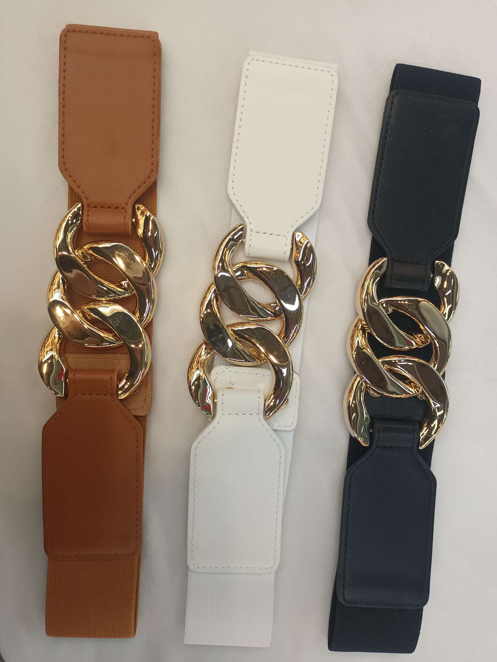 Fashion Trend Women's Waist Tight Elastic Belt With A Simple Suit Item Picture