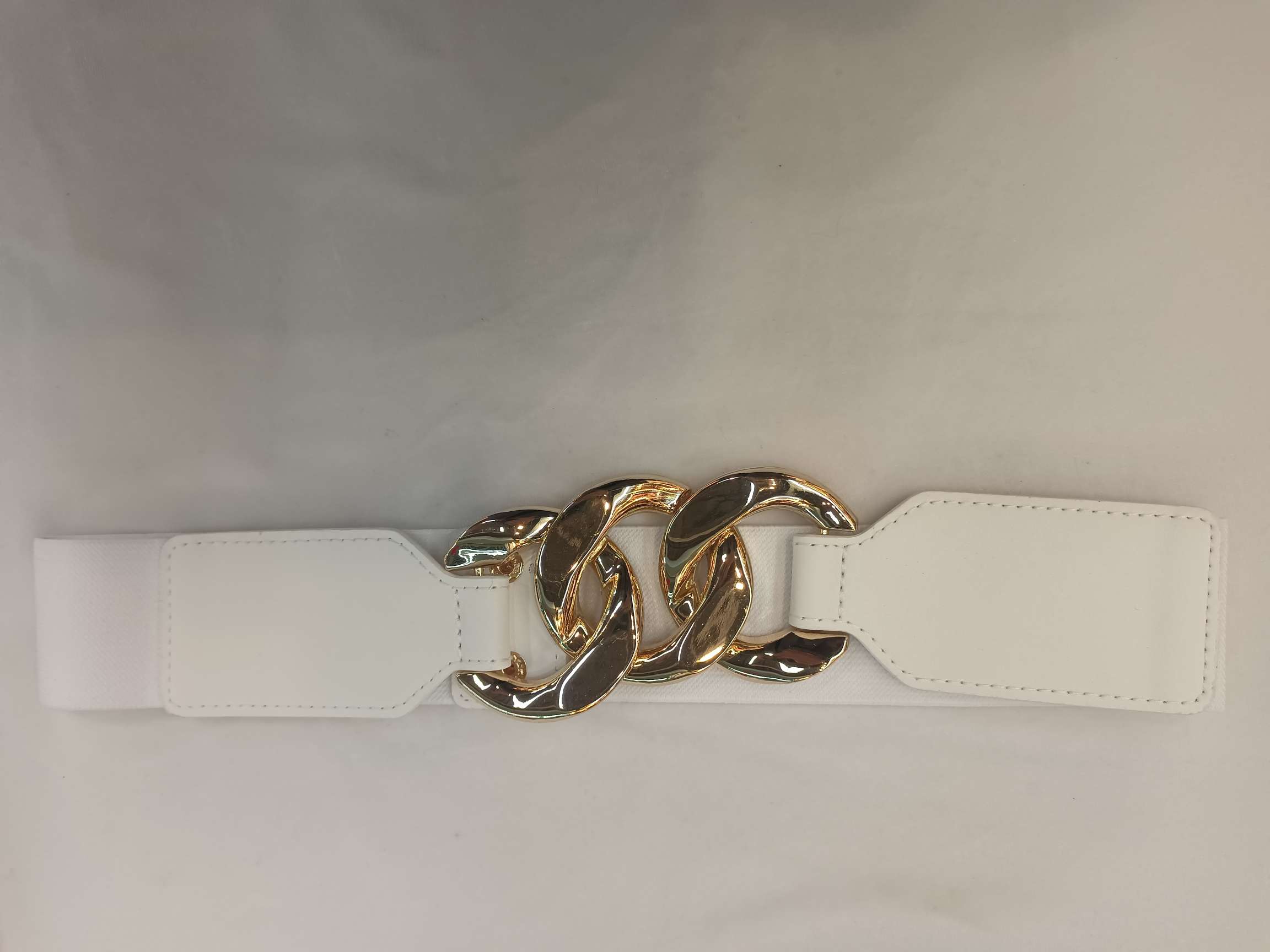 Fashion Trend Women's Waist Tight Elastic Belt With A Simple Suit Application Scenario
