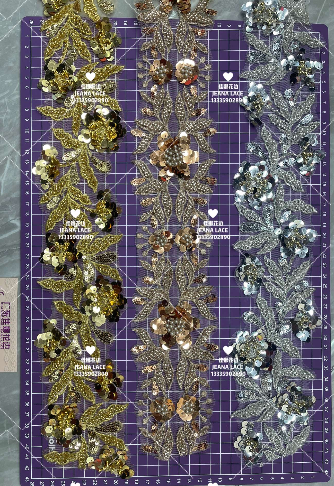 Bead Embroidery Specification drawing