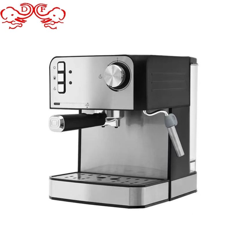 DF68703不锈钢咖啡机意式咖啡机自动咖啡机拉花打奶泡咖啡机厨房酒店用品DFTrading House详情4