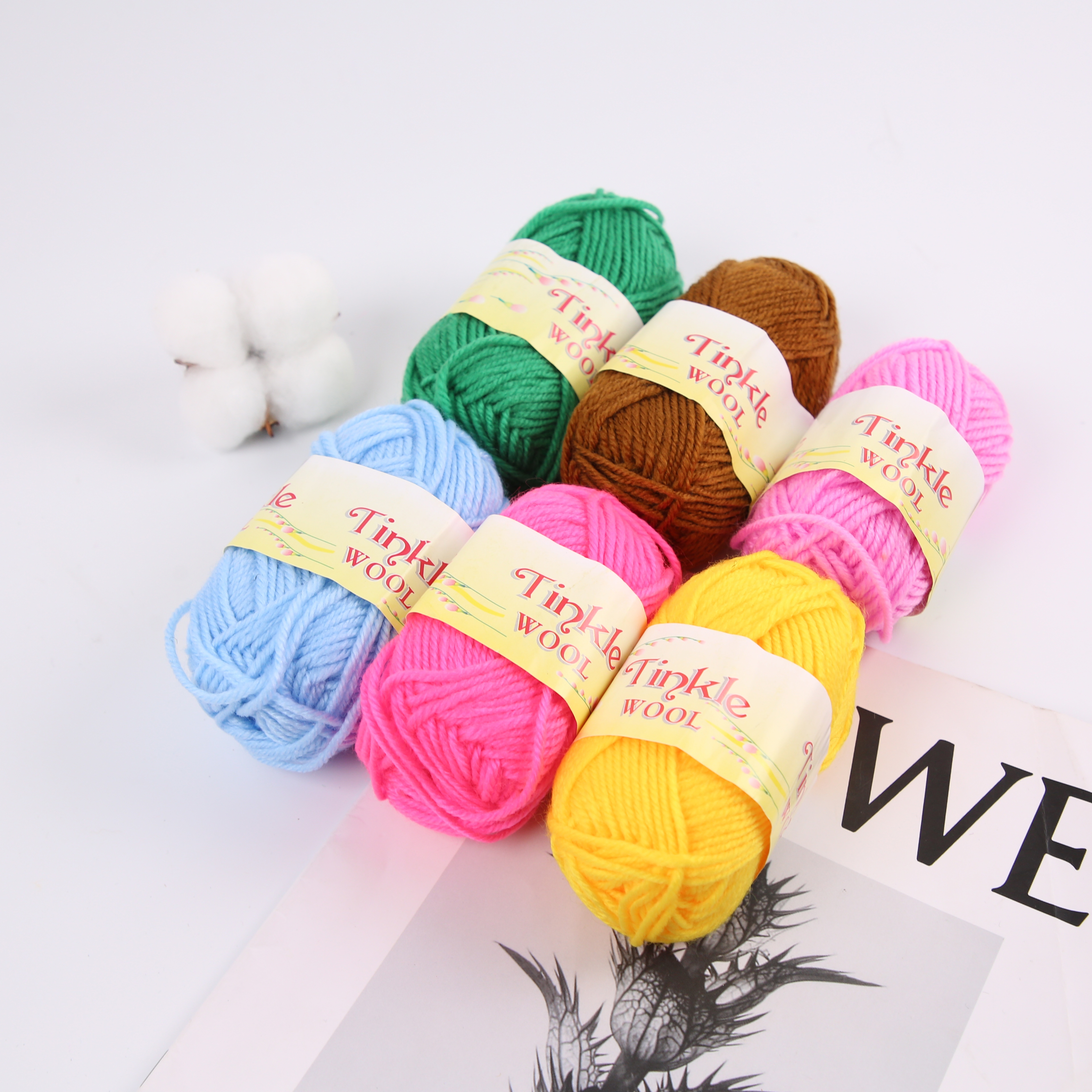 In 2023, factory direct sales of new best-selling export wool balls in various colors and specifications