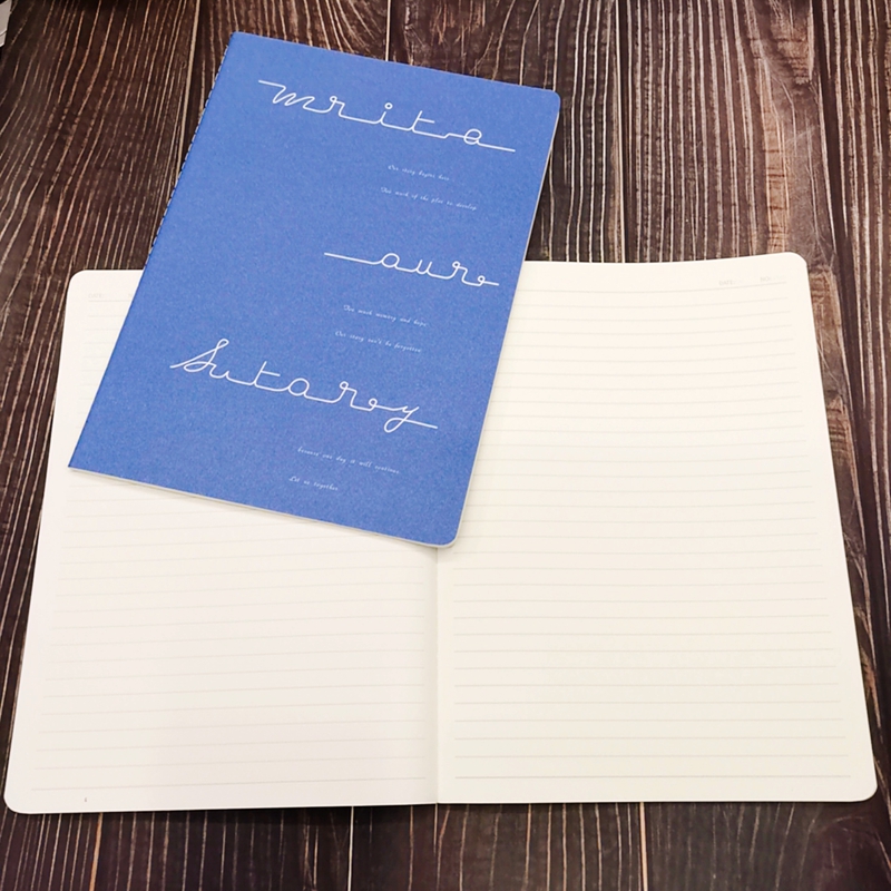 A4 notebook simple car line this office notepad bookkeeping this large book full figure