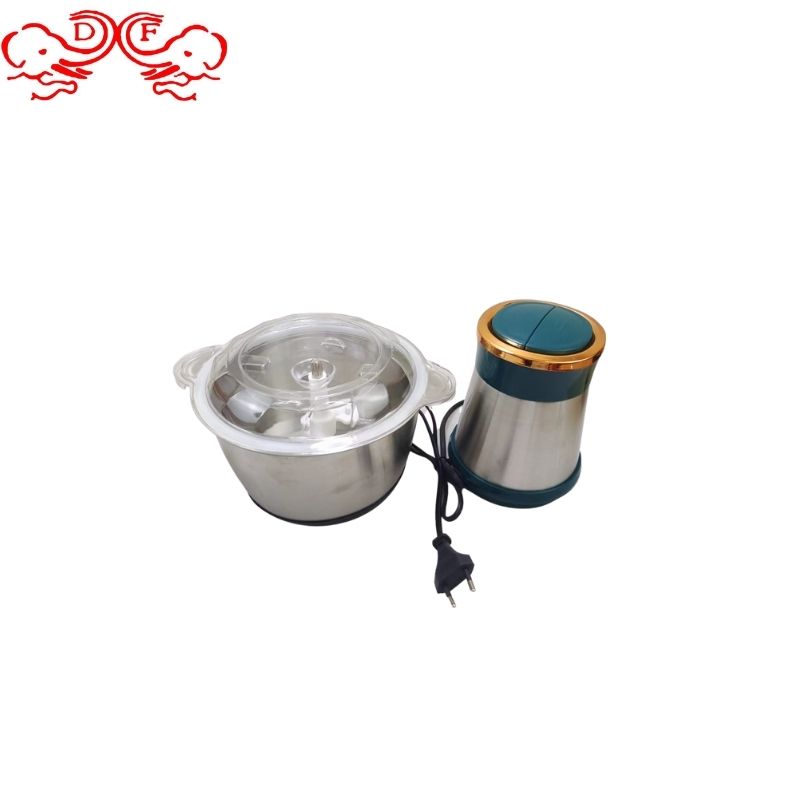DF68386 stainless steel multi-functional meat grinder, vegetable, meat and ice grinder, kitchen food processor, stainless steel kitchenware, DF TRADING HOUSE Specification image