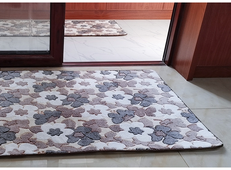 千思卧室地垫门垫厨房门厅进门吸水地毯卫生间浴室防滑脚垫子详情21