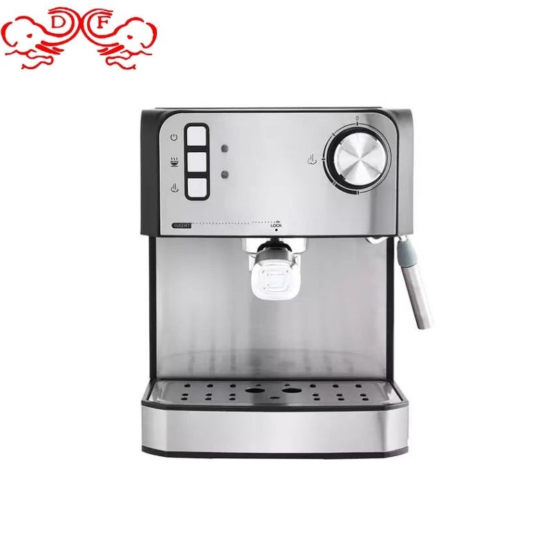DF68703不锈钢咖啡机意式咖啡机自动咖啡机拉花打奶泡咖啡机厨房酒店用品DFTrading House详情2
