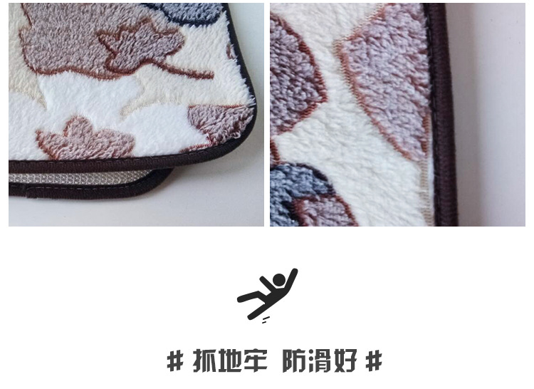 千思卧室地垫门垫厨房门厅进门吸水地毯卫生间浴室防滑脚垫子详情7