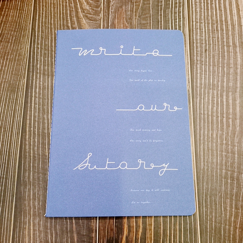 A4 notebook simple car line this office notepad bookkeeping this large book Application Scenario