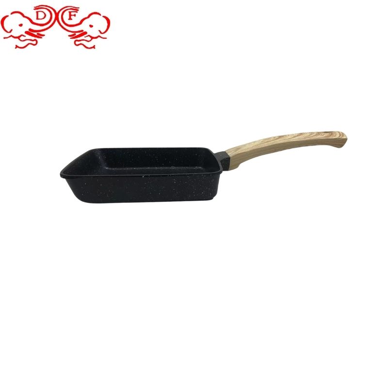 DF99744 Cast iron pan, egg frying pan, deep-fried egg burger, home egg dumpling pan, non-stick flat pan, teppanyaki frying pan, mica stone flat pan, DF Trading House pic 3