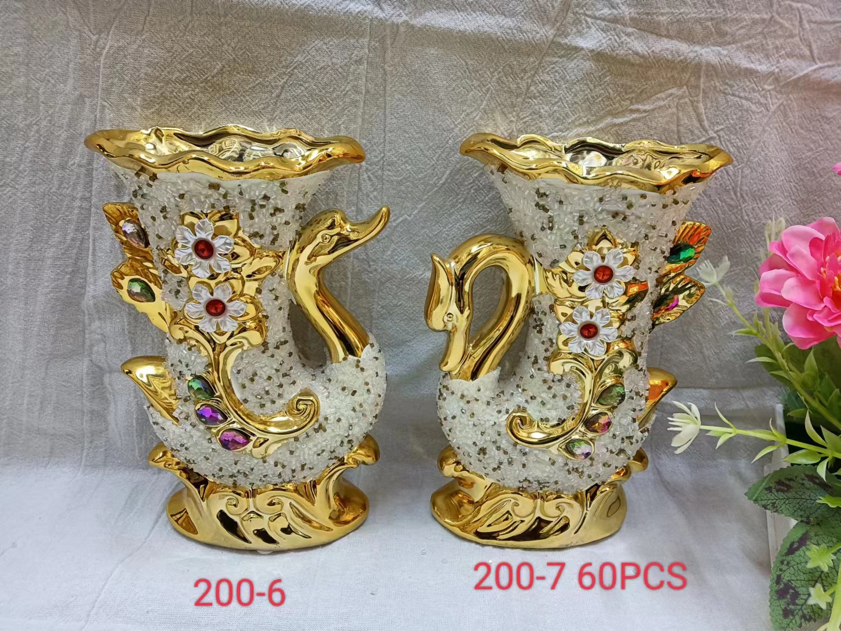 陶瓷/花瓶白底实物图