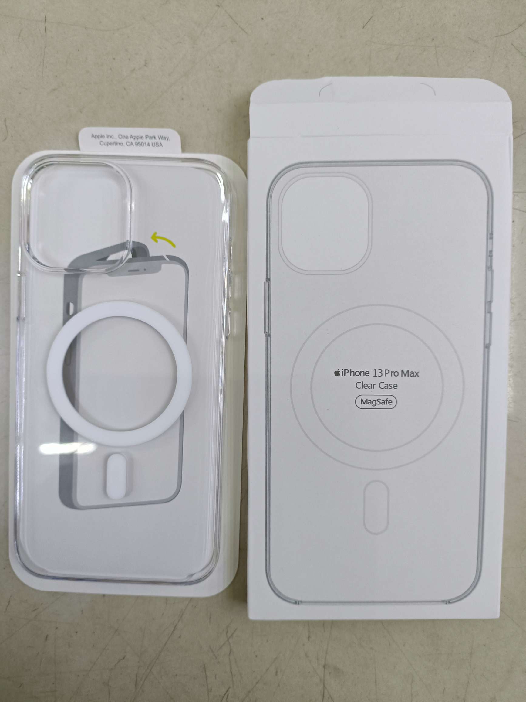 Magnetic with pop-up window transparent PC case mobile case protective case