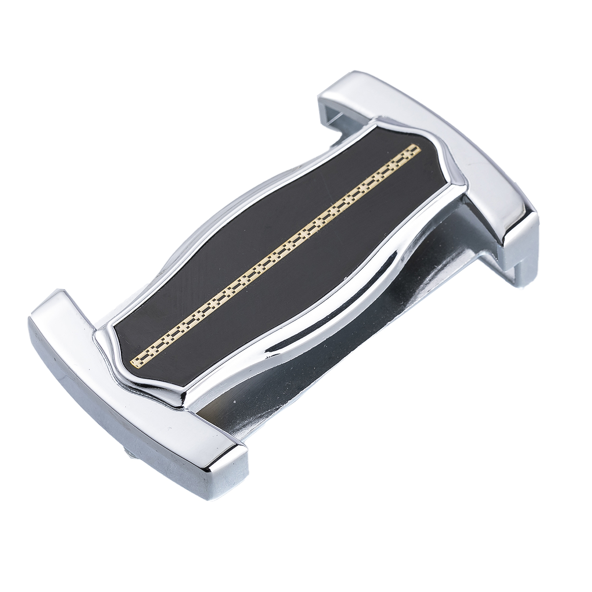 义乌平海皮带扣PLA-W高品质男士锌合金胶片板扣可定制logo男士无牙空心板扣详情4