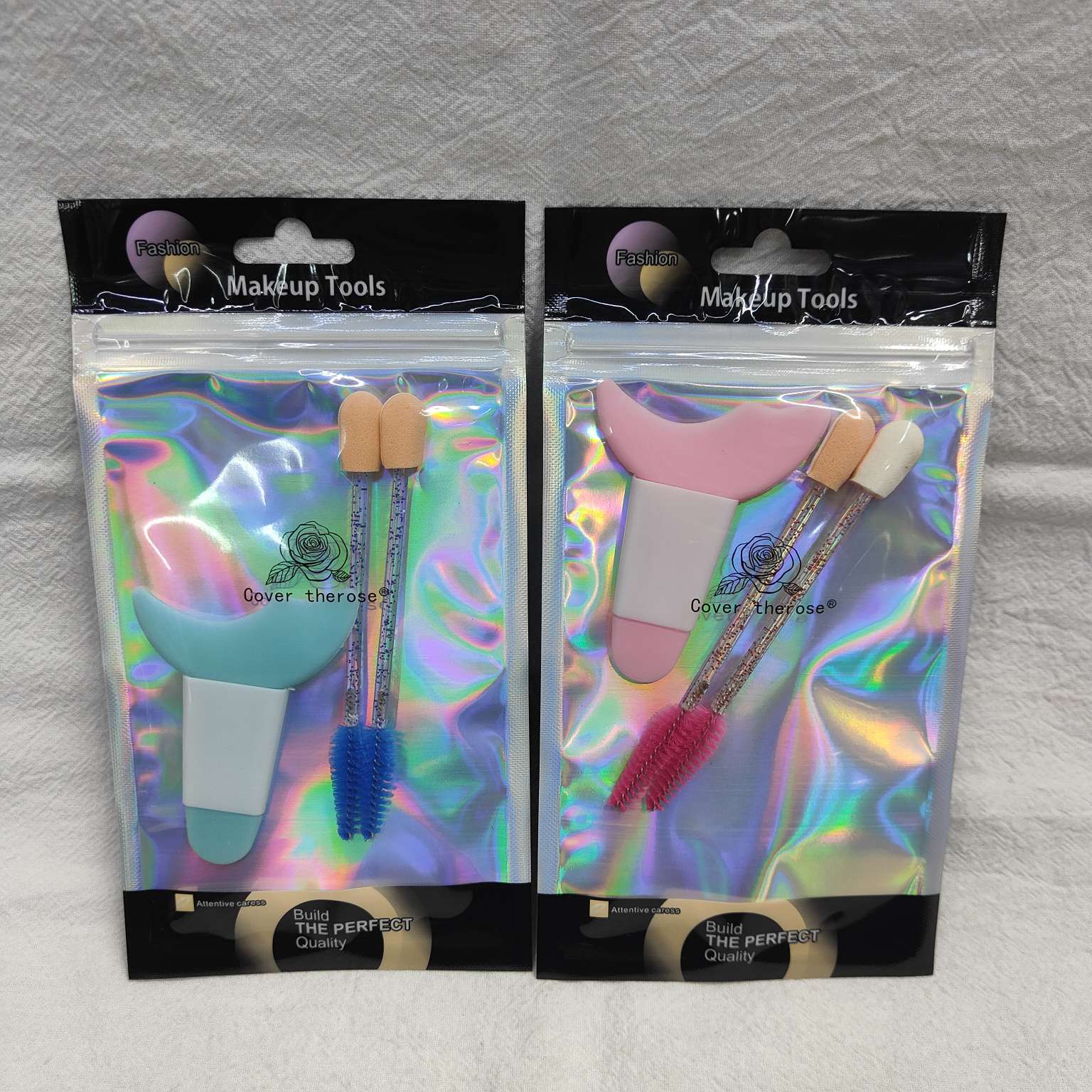 Rose A389# Mascara Brush Sponge Head Eyeliner Aid 26414 Xandria makeup tools