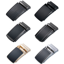 义乌平海皮带扣AUTO-FB-D批发优质产品互锁黑色皮带扣定制标志设计男士带棘轮自动皮带扣