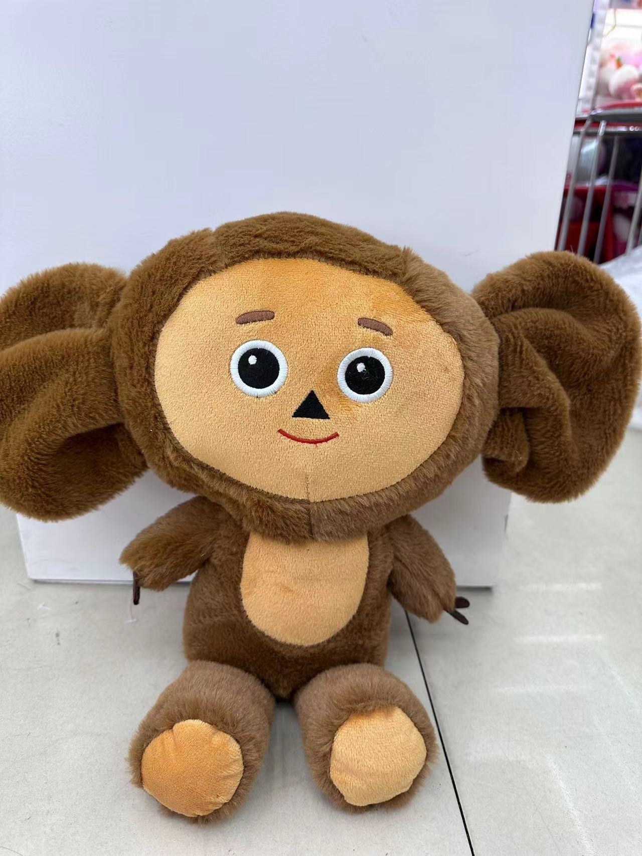 Russian bestseller Cheburashka Monkey Plush big eared monkey doll