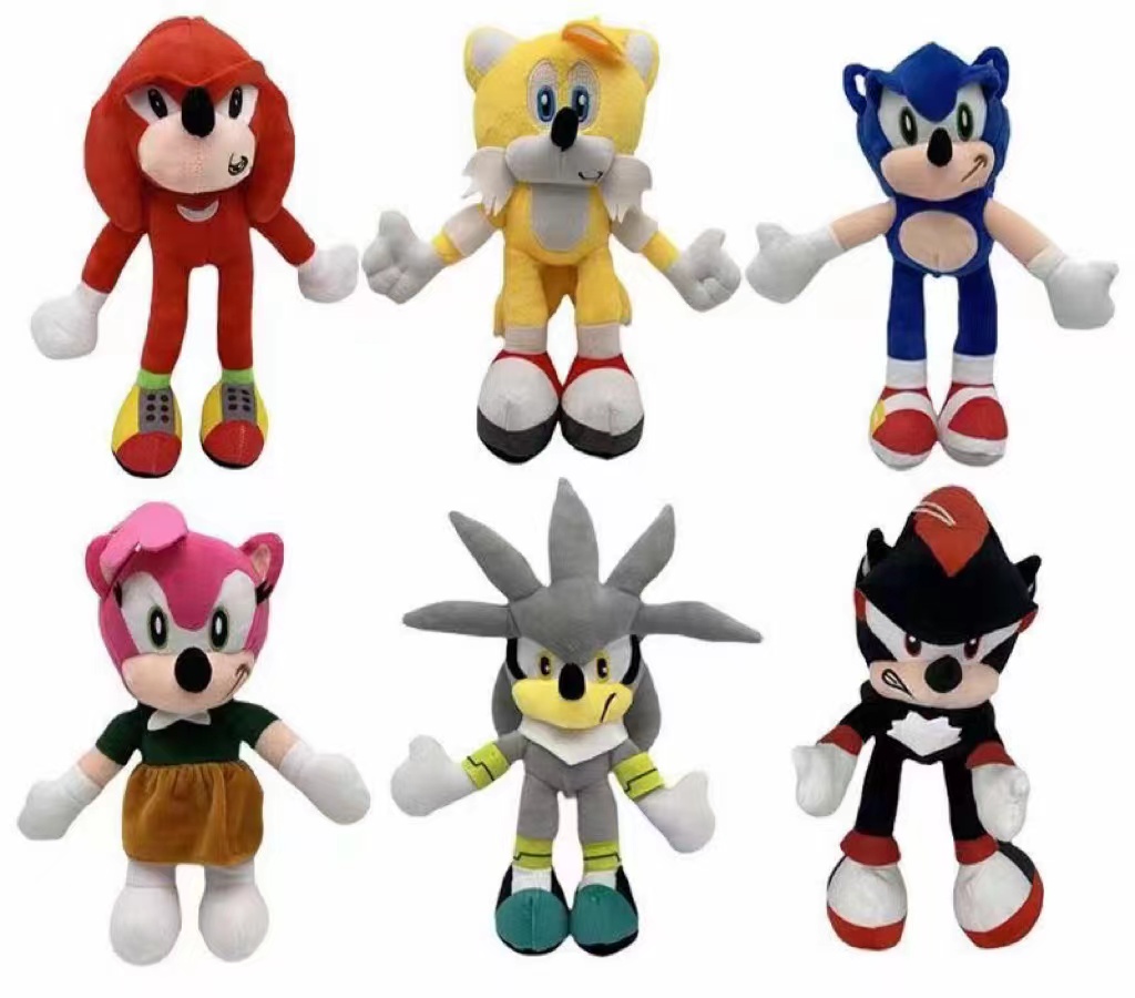 索尼克可爱儿童拼装公仔套装礼物益智组装游戏全家玩乐全新创意礼品