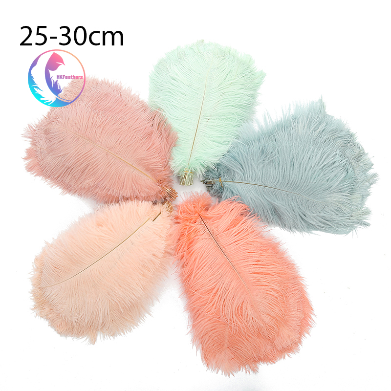 Manufacturers Direct Sales Wedding Decoration Props Colorful Ostrich Hair Whole 25~30Cm Item Picture