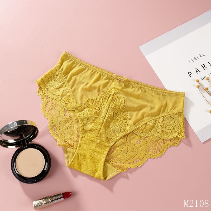 The Mystery of the Magic Box Lace mesh underpants are comfortable, lightweight and breathable for girls. They are made of cotton with a tight base and fit the buttocks. They are mid-waisted triangle pants pic 2