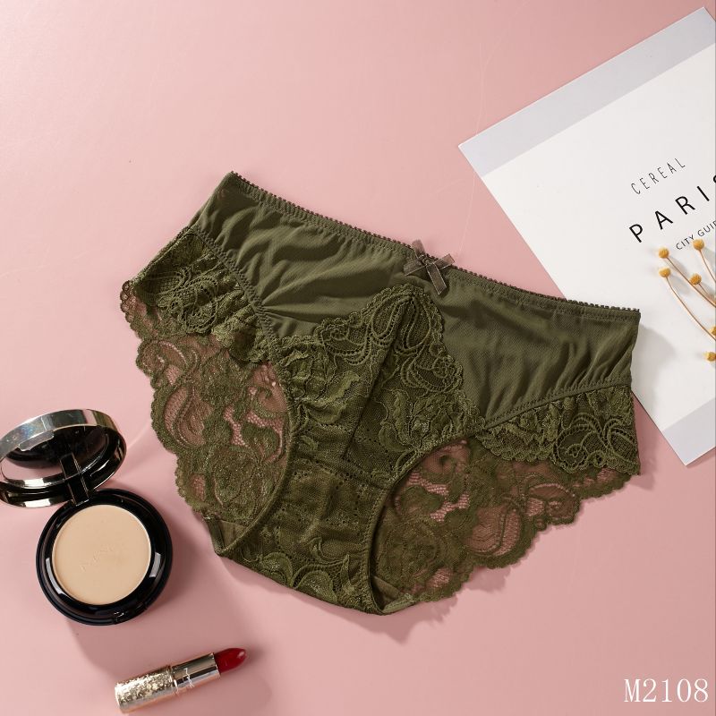 The Mystery of the Magic Box Lace mesh underpants are comfortable, lightweight and breathable for girls. They are made of cotton with a tight base and fit the buttocks. They are mid-waisted triangle pants pic 4