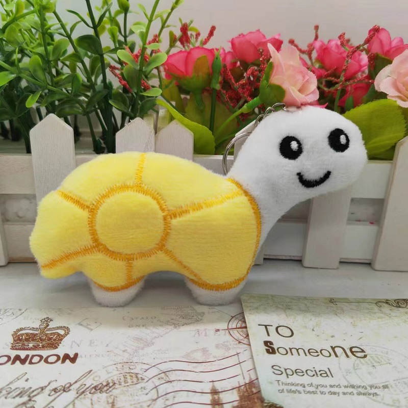 Senbao Monkey 01 Colorful Turtle Plush Toys, keychains, pendants, bear bags, dolls, schoolbags, hanging decorations, small gifts. Free children's clothing accessories, cartoons pic 10