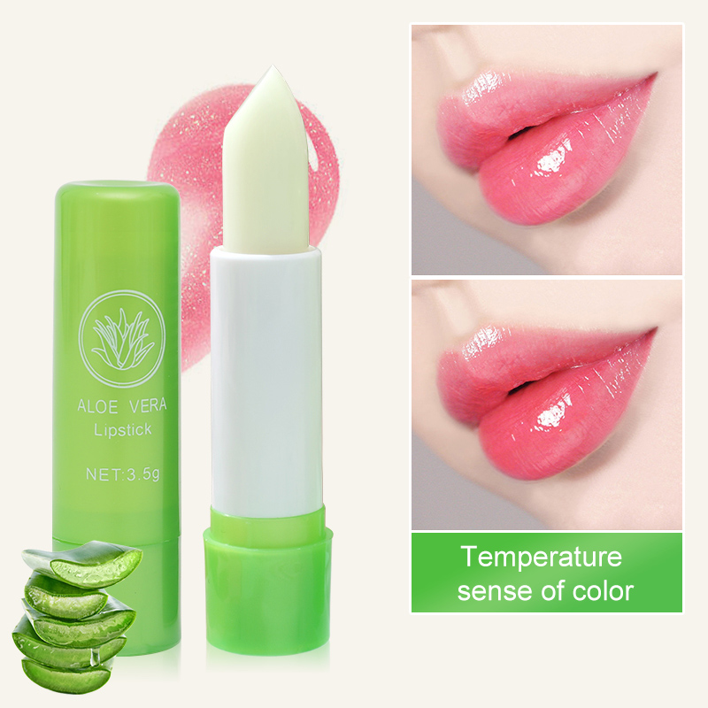 Source factory foreign trade without logo bright light temperature change lip balm small batch customized personalized design lipstick lip gloss lip glaze makeup cross-border factory thumbnail