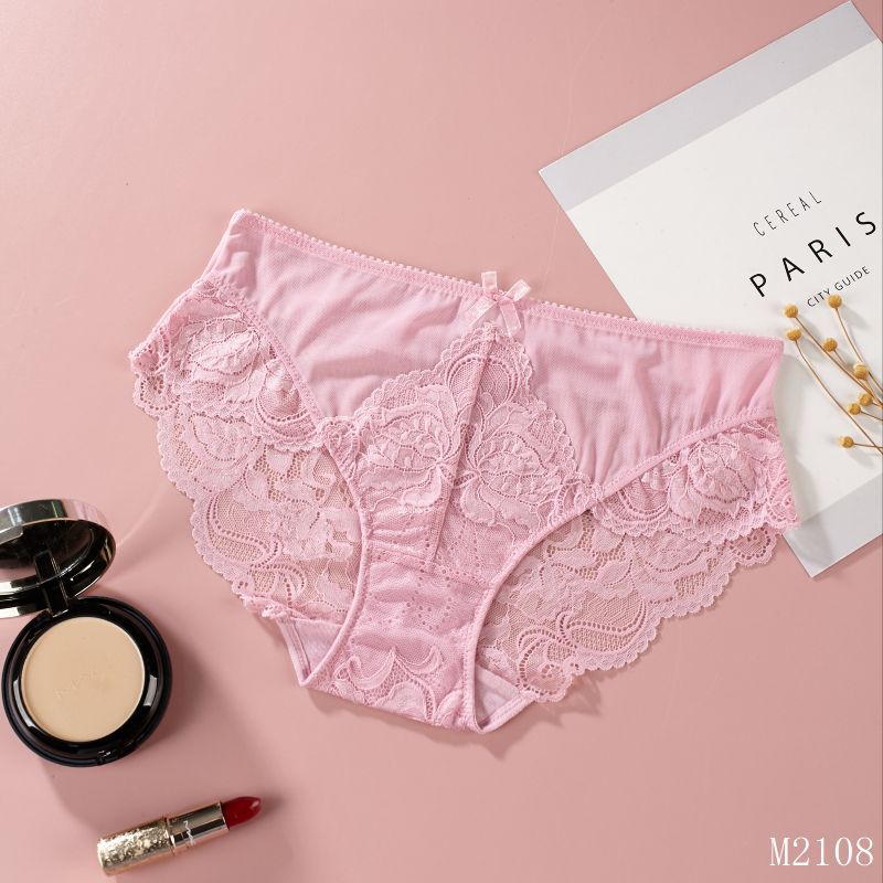 The Mystery of the Magic Box Lace mesh underpants are comfortable, lightweight and breathable for girls. They are made of cotton with a tight base and fit the buttocks. They are mid-waisted triangle pants pic 1