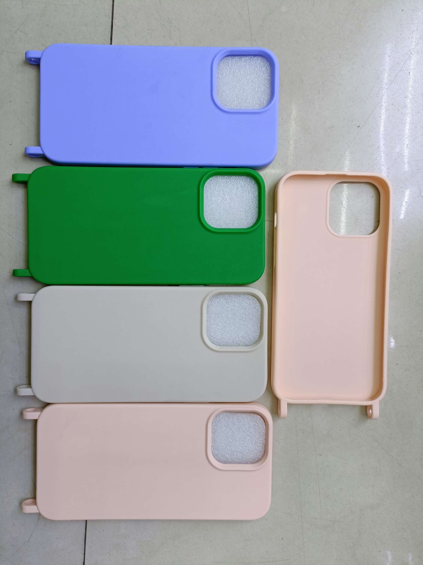 Solid color tpu mobile phone case protector 1.5mm