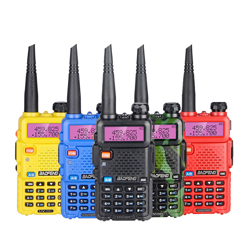 Baofeng Uv-5R High-Power Wireless Handheld Walkie-Talkie Digital Dual-Segment Lcd Walkie-Talkie