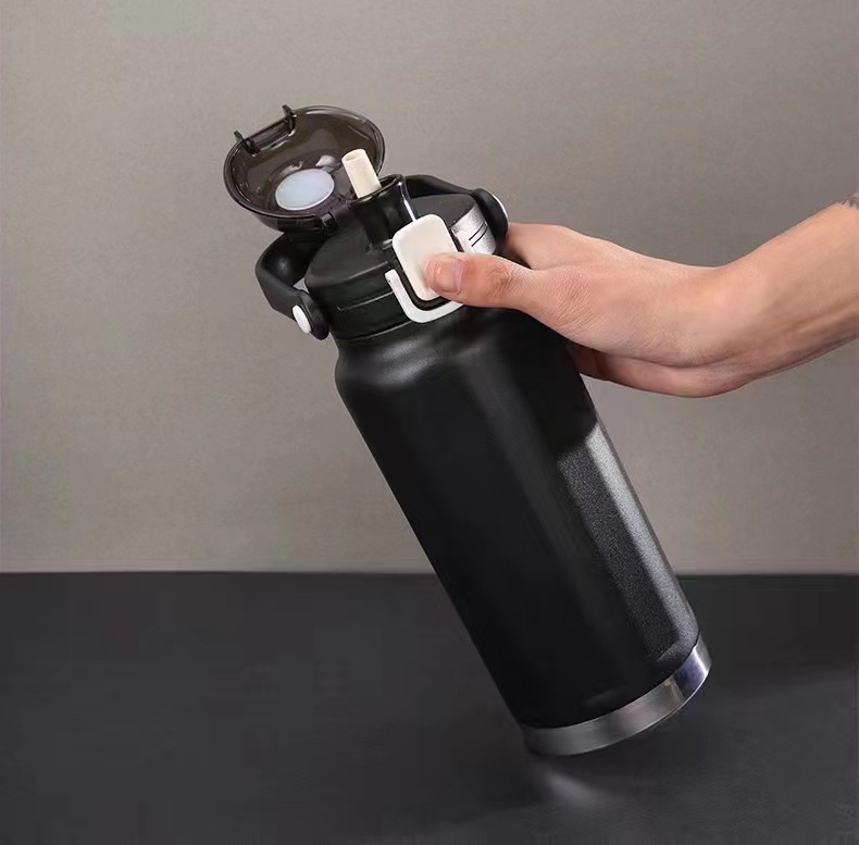 316 Stainless Steel Vacuum Insulated Sports Kettle Portable Water Bottle Car Kettle Specification drawing