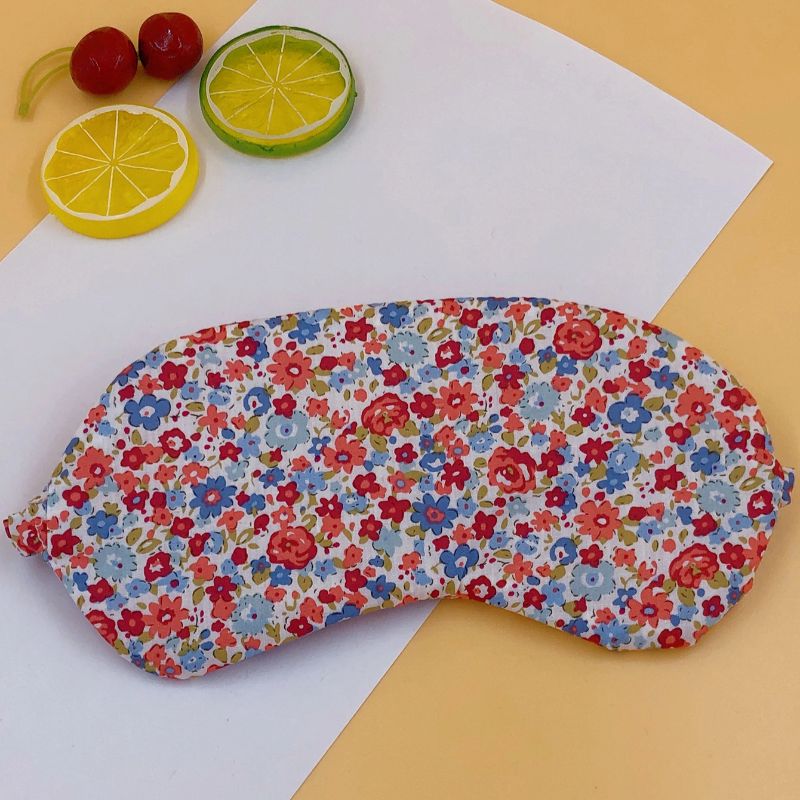 现货护眼罩碎花可爱眼罩学生睡眠眼罩透气遮光绣花眼罩毛绒眼罩柔软舒适男女通用护眼眼罩可定制厂家定制来稿打样订单生产均可详情1