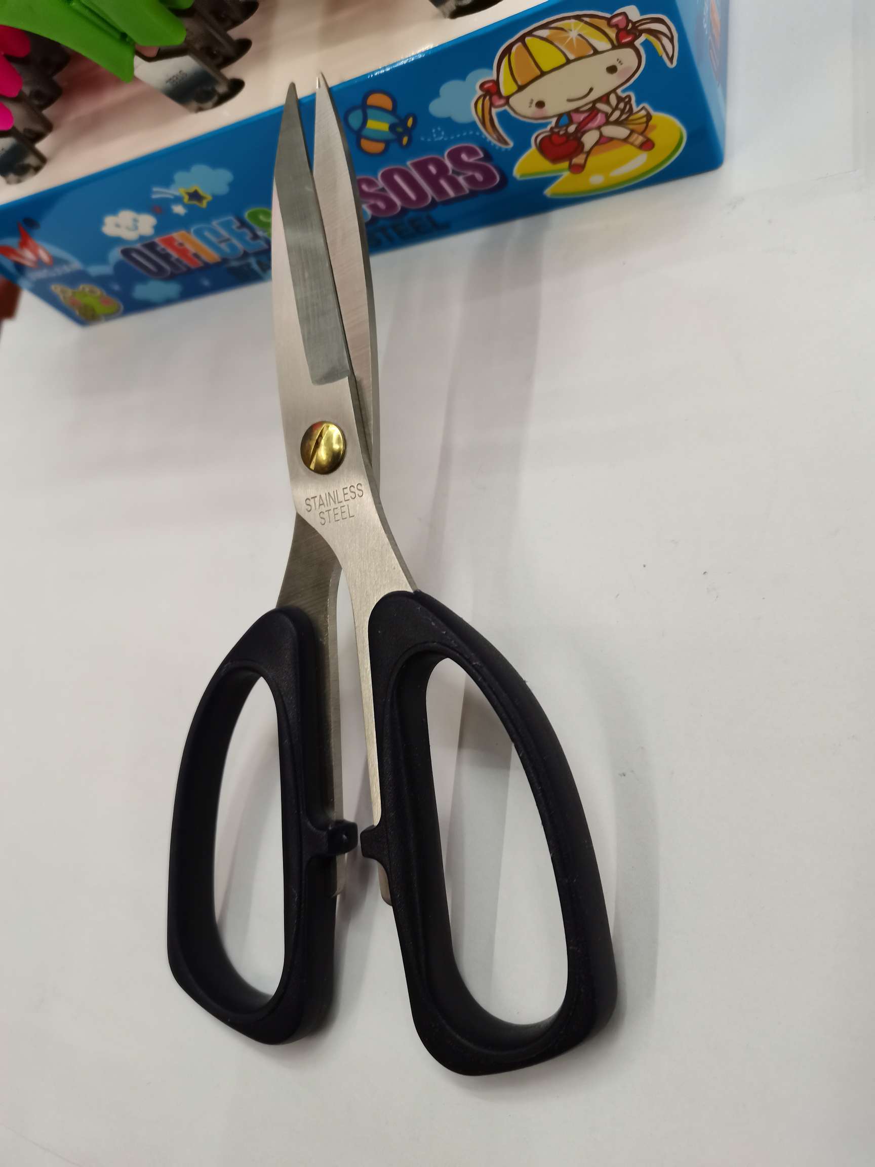 Powerful scissors, department store scissors, hardware tools, knives, scissors, kitchen scissors, stainless steel powerful scissors, household scissors Item Picture