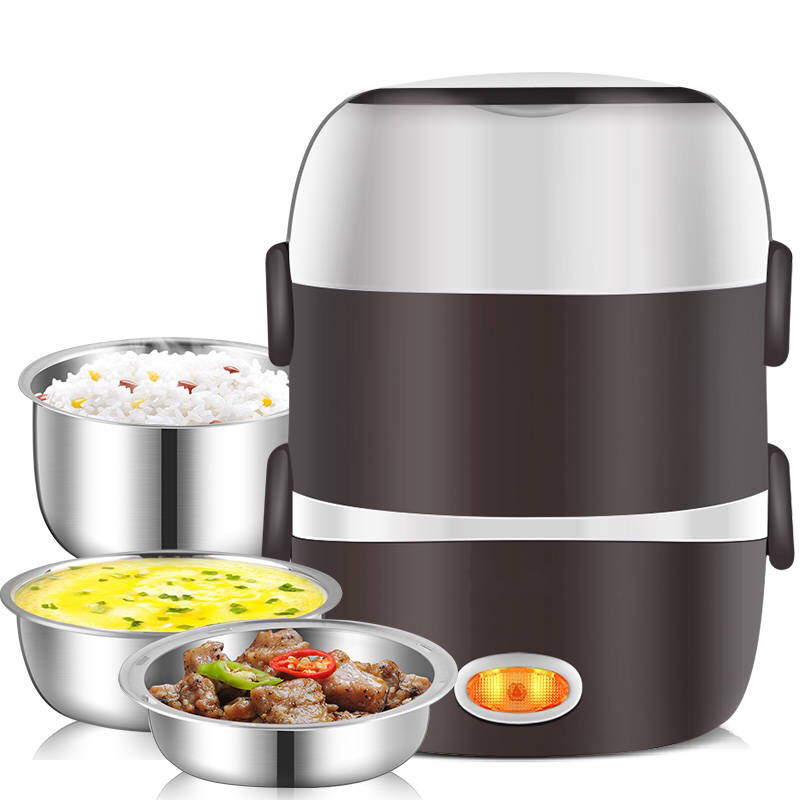 Electric Lunch Box Office Workers Can Plug In Electric Heating Thermal Insulation Electric Lunch Box