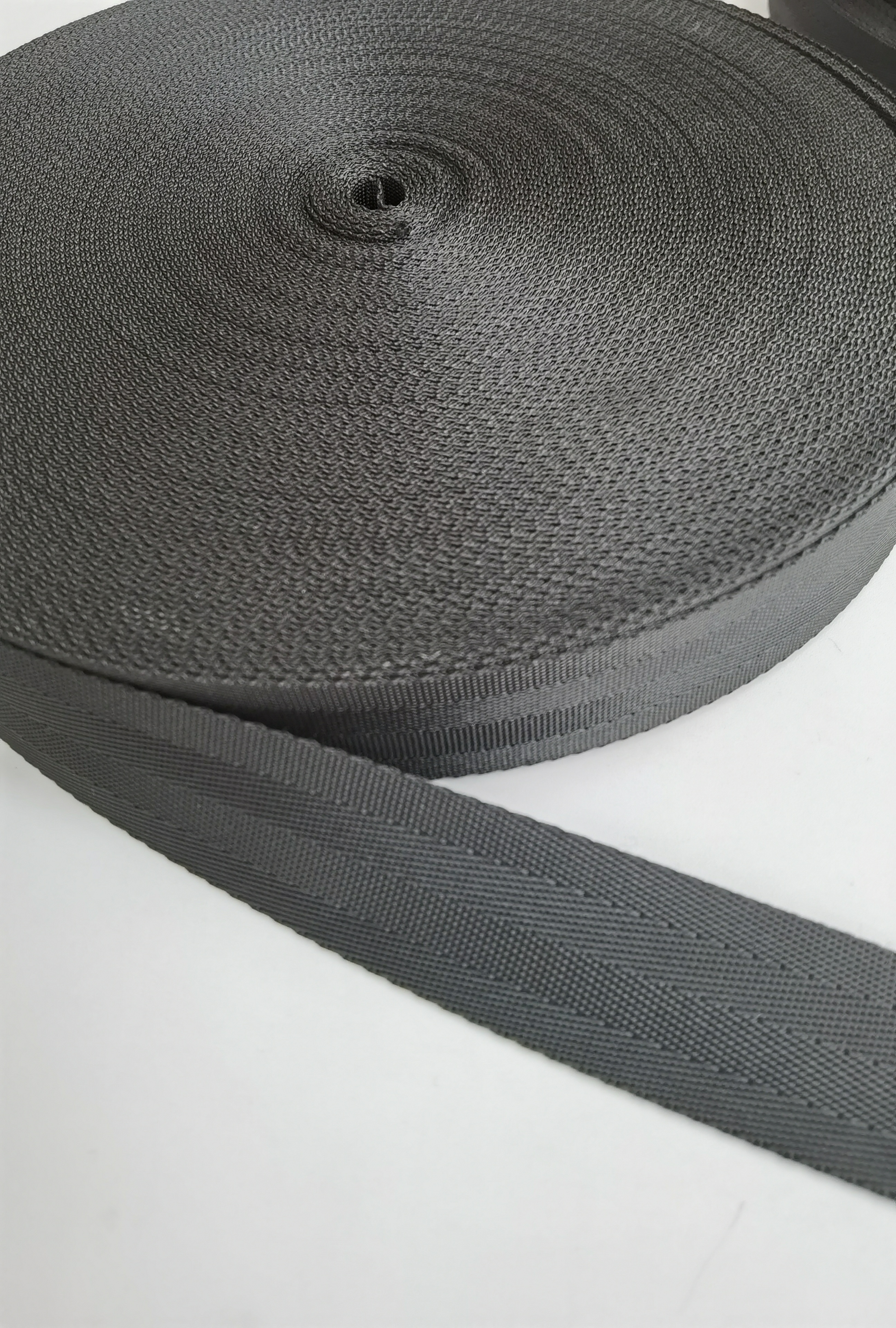 厂家直销环保品质现货仿尼龙安全纹双人字纹3.2CM织带吊牌带斜纹坑纹安全纹箱包带宠物牵引带热转印坯带印花带