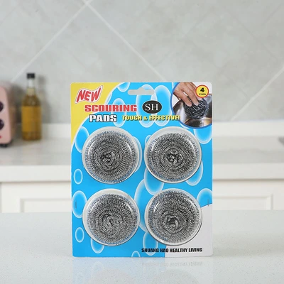 4 Steel Balls With Double-Sided Suction Card