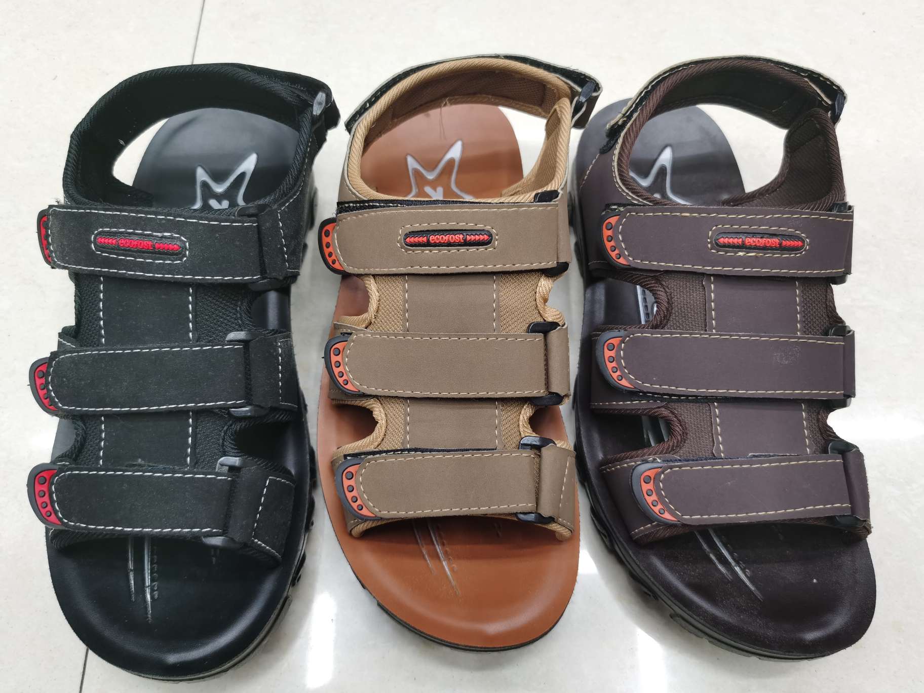 Men's beach shoes Men's sandals PU sandals