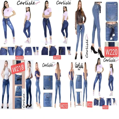 women fashion trend assorted style casual Jeans thumbnail