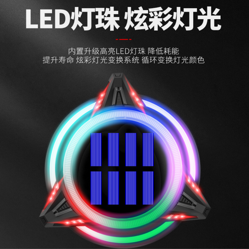 A18-5 luces enterradas solares luces coloreadas luces de patio al aire libre luces de césped luces de inserción de sensor luces enterradas de control de luz inteligente luces enterradas de inserción luces de paisaje enterradas Specification image
