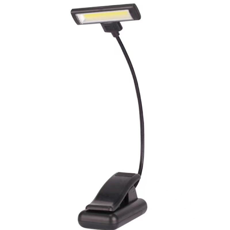 COB high-brightness clamping lamp 360-degree adjustable desk lamp, book clamping lamp, lazy reading lamp, book clamping lamp gift customization pic 2