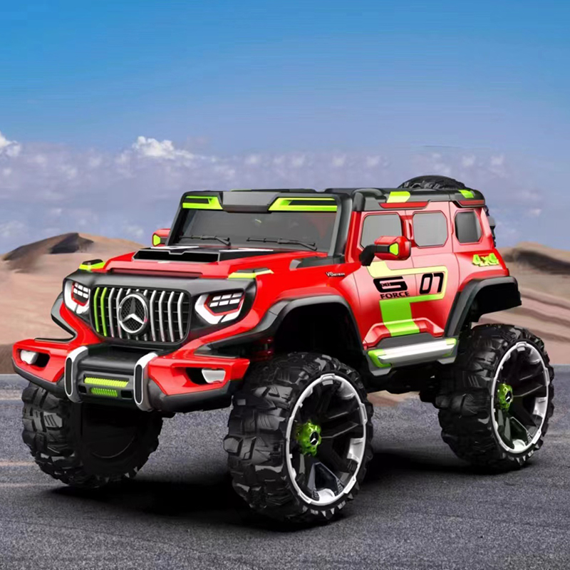 Sumy Children's Electric Car Four-Wheel Off-Road Remote Control Toy Car Can Sit Big Boys And Girls Double Drive Strollers Application Scenario