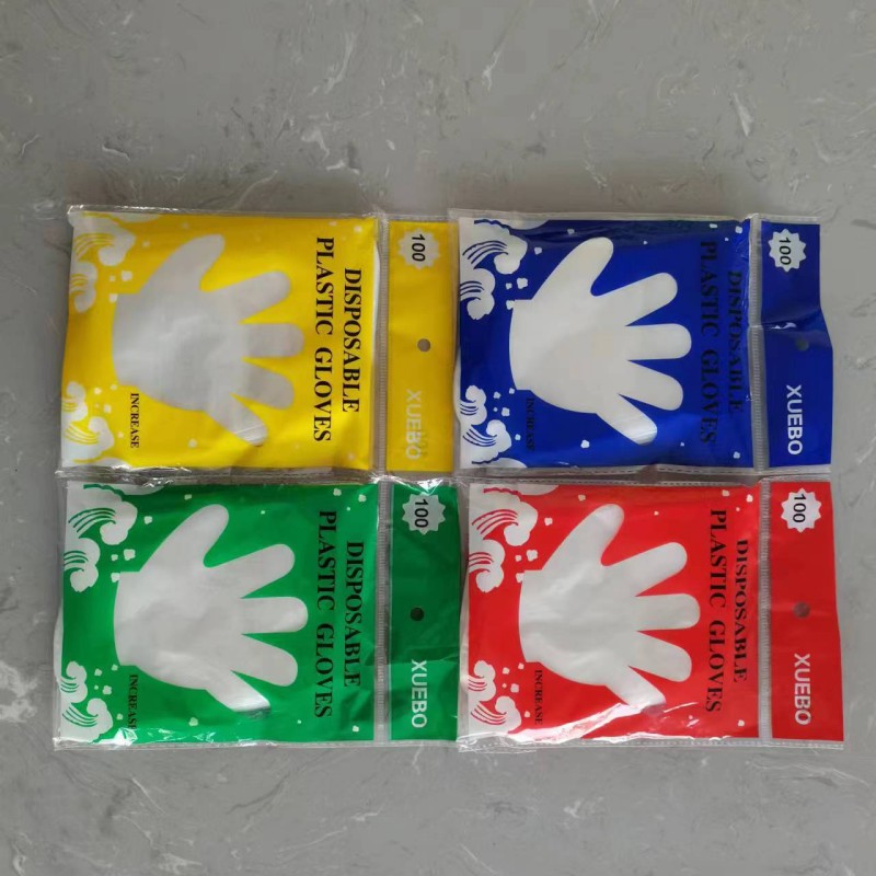 Disposable PE gloves Transparent gloves Food Gloves Beauty Gloves Hygiene gloves thumbnail