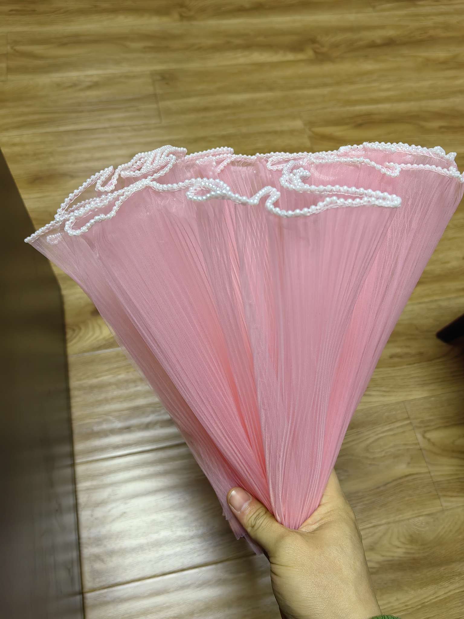 28Cm Pearl Polish Mesh (Pack 4 Yards) Item Picture