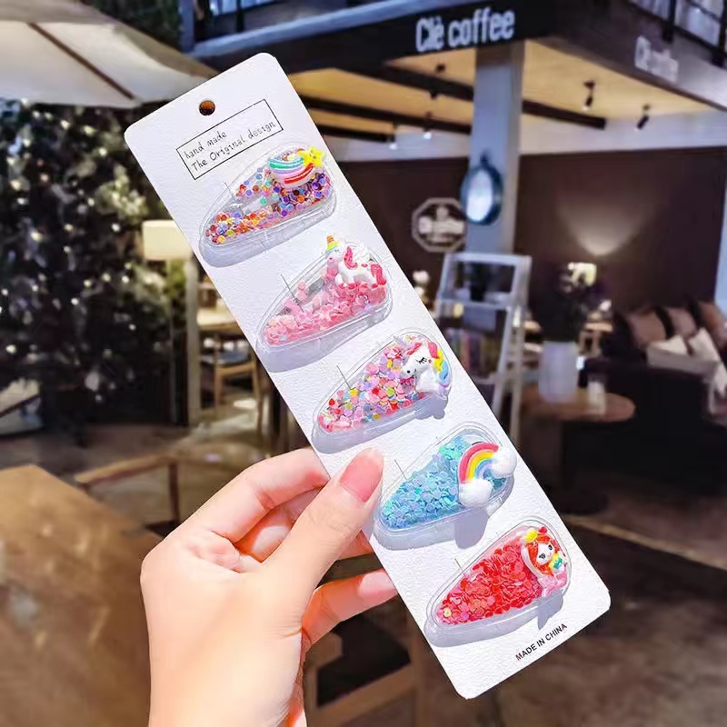 儿童发夹发饰女童宝宝发卡小女孩夹子头饰水果bb夹刘海夹碎发边夹详情5