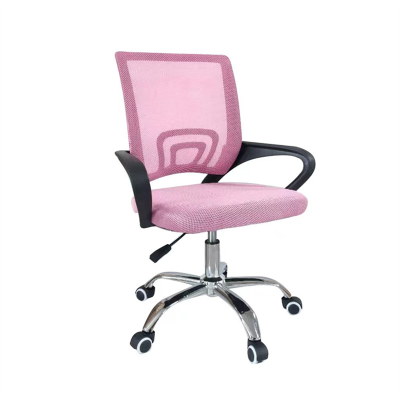 电脑椅网布现代办公椅简约弓形职员椅员工椅靠背家用升降转椅凳子详情2