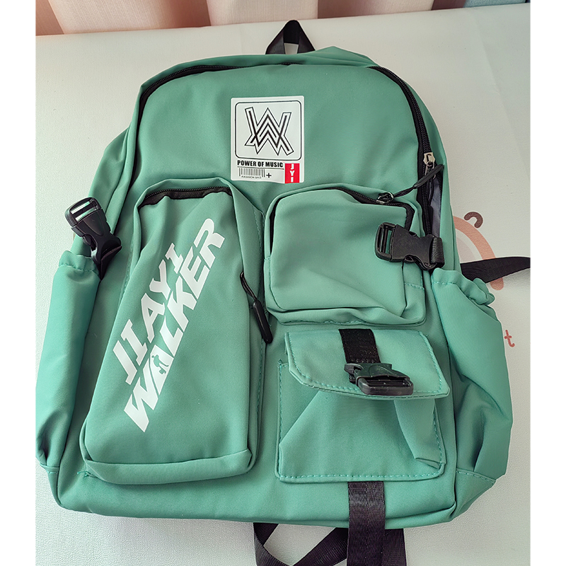Large capacity new schoolbag students Korean version of junior high school students high school students female backpack all waterproof lightweight Lotian cloth backpack bag leaf Luo Li Lingxiang country reputation Application Scenario