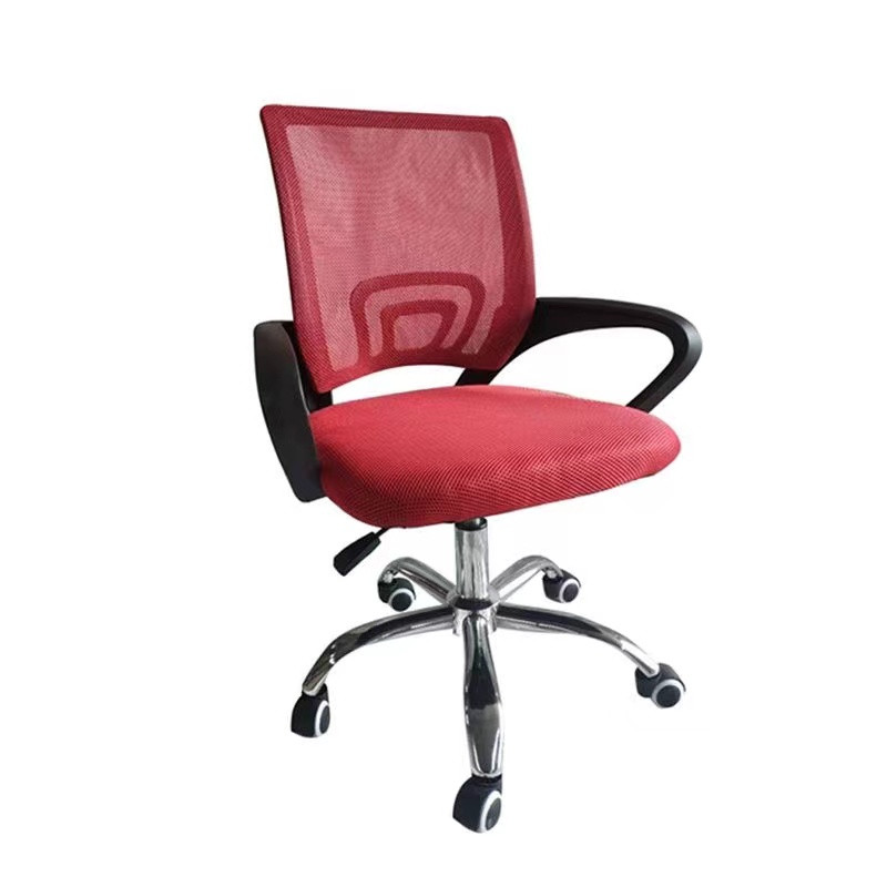 电脑椅网布现代办公椅简约弓形职员椅员工椅靠背家用升降转椅凳子详情8