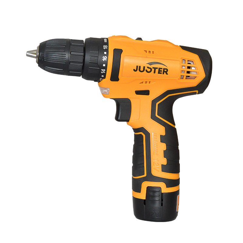 Juster New 12V Electric Lithium Battery Cordless Screw Drill, Lithium Drill