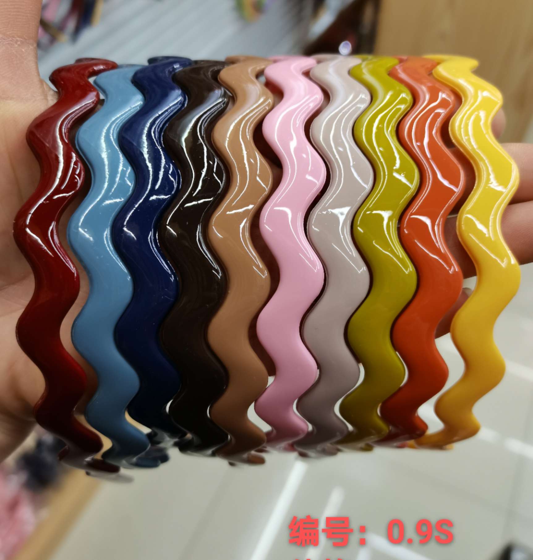 Korean Instagram Hair Grab Square Clip Hair Clip Back Head Simple Temperament Large Clip 0.9 Wave Style