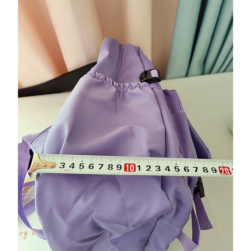 Korean school bag high school high school large capacity student backpack fresh color college style backpack travel bag Application Scenario