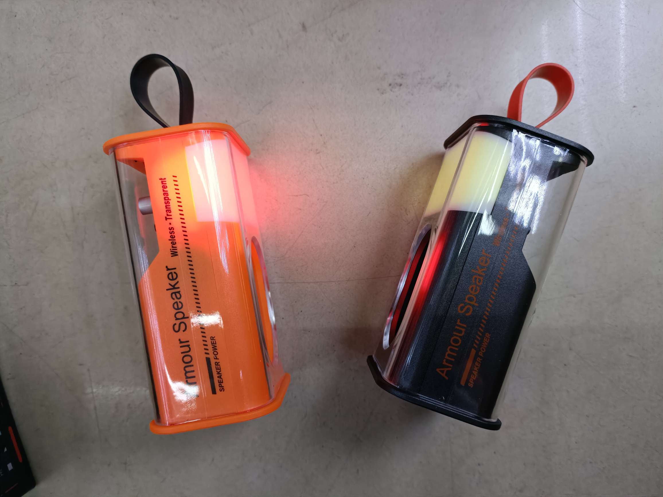 Wireless speaker with seven colored lights speaker Item Picture